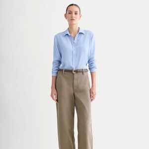 Everlane The Utility Wide-Leg Pant | Taupe